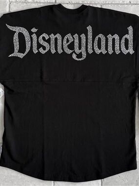 Disney Parks BEDAZZLED RHINESTONE DISNEYLAND Spirit Jersey Size XS  NWT